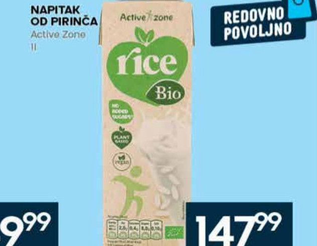 NAPITAK OD PIRINČA Active Zone