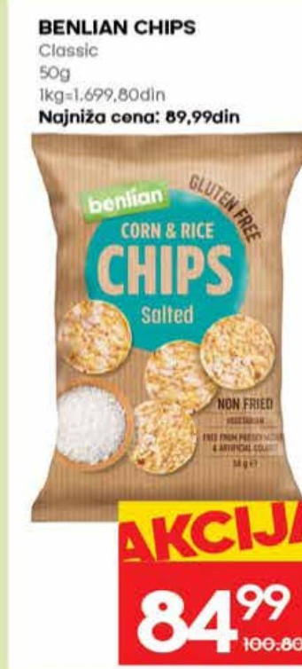 BENLIAN CHIPS Classic Salted