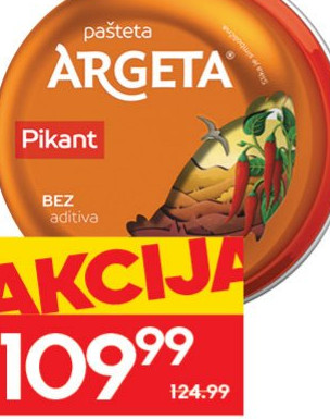 ARGETA PAŠTETA pikant