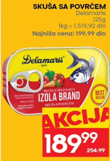 SKUŠA SA POVRĆEM Delamaris