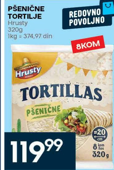 PŠENIČNE TORTILJE