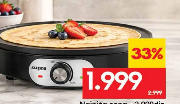 APARAT ZA PALAČINKE SUPRA PM-10 FLUFFY