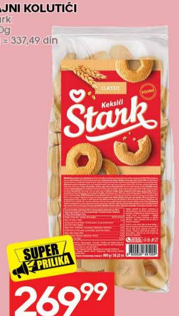 ČAJNI KOLUTIĆI Stark 800g