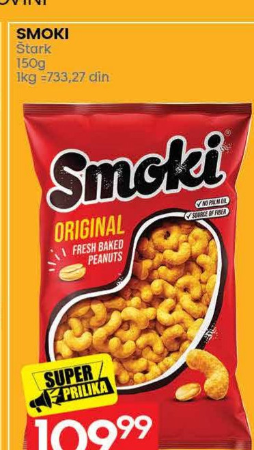 Smoki Original peanuts