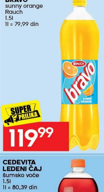 BRAVO sunny orange Rauch 1.5l