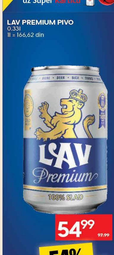 LAV PREMIUM PIVO