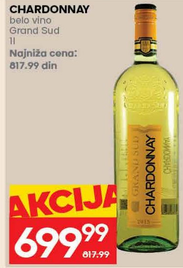CHARDONNAY belo vino