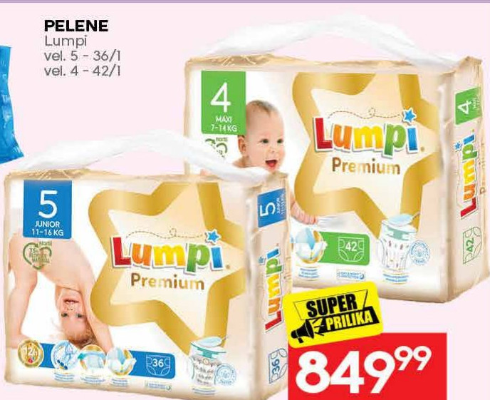 PELENE Lumpi vol. 5 - 36/1 vol. 4 - 42/1