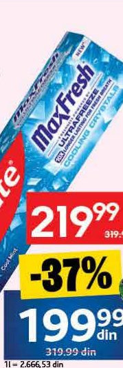 COLGATE pasta za zube max fresh 75ml
