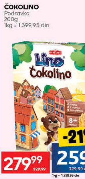 ČOKOLINO Podravka 200g