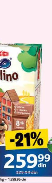 ČOKOLINO Podravka 200g
