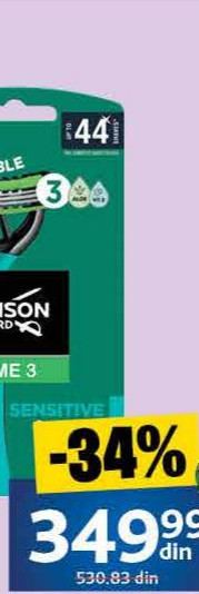 BRIJAČ sensitive Wilkinson xtreme 3 3+1