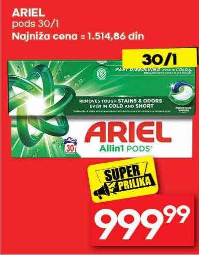 ARIEL pods 30/1