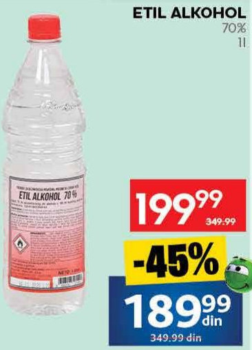 ETIL ALKOHOL 70% 1l