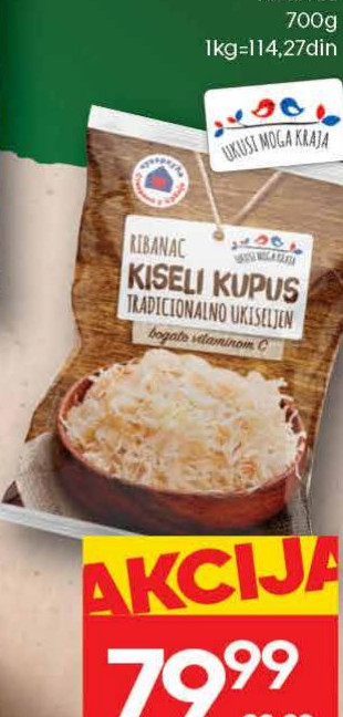 KISELI KUPUS ribanac 700g