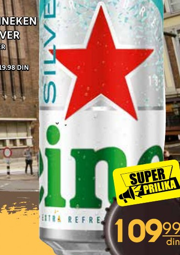 HEINEKEN SILVER LAGER 0.5L