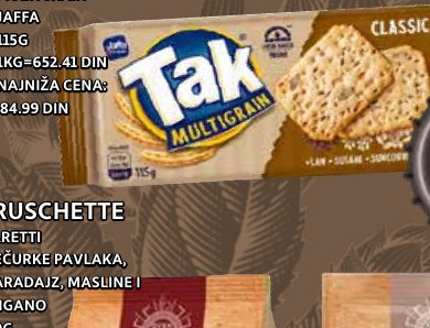 TAK KREKERI MULTIGRAIN