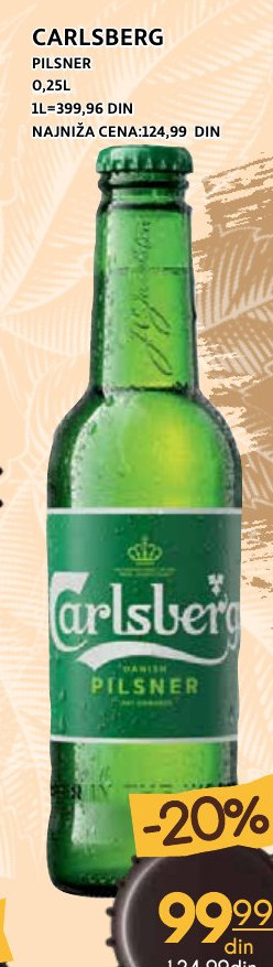 CARLSBERG PILSNER 0,25L