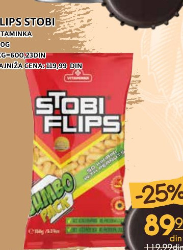FLIPS STOBI VANIČICA 150G