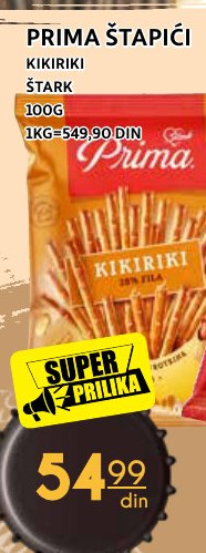 PRIMA ŠTAPIĆI KIKIRIKI ŠTARK