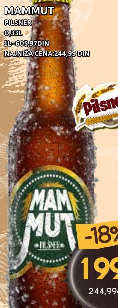 MAMMUT PŠENIČNO 0,5L