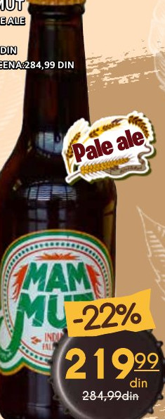 MAMMUT IPA/PALE ALE 0,5L