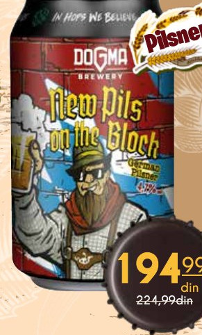 DOGMA NEW PILS THE BLOCK