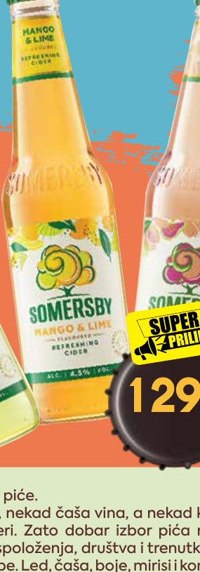 SOMERSBY MANGO & LIME