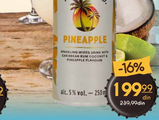 MALIBU PINEAPPLE