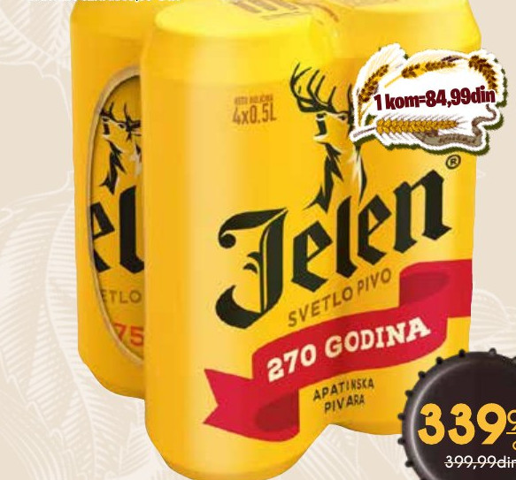 Jelen Svetlo Pivo