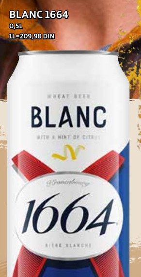 BLANC 1664