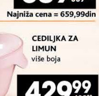CEDILJKA ZA LIMUN