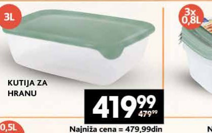 KUTIJA ZA HRANU 3L