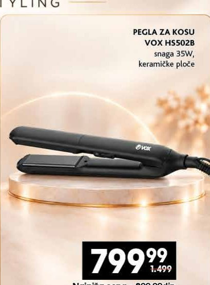 PEGLA ZA KOSU VOX HS502B