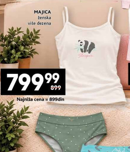 MAJICA ženska više dezena