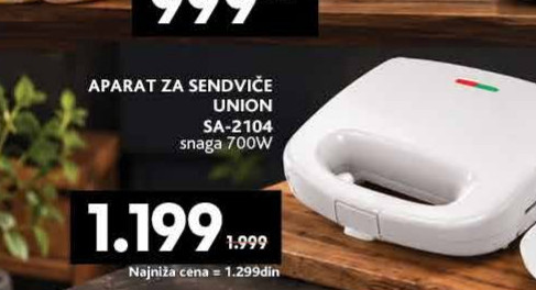 APARAT ZA SENDVIČE UNION SA-2104