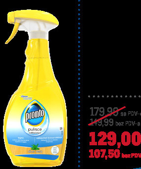 Pond spray cleaner