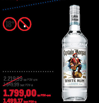 Captain Morgan White Rum