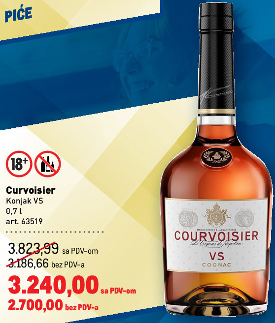 Curvoisier Konjak VS 0,7l
