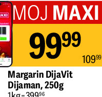 Margarin DijaVit Dijaman, 250g