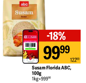 Susam Florida ABC, 100g