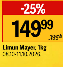 Limun Mayer, 1kg