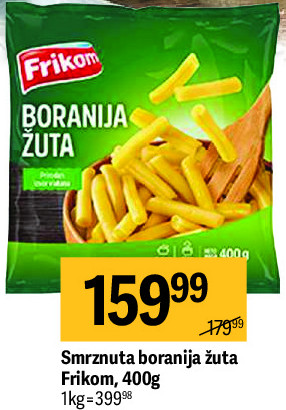 Smrznuta boranija žuta Frikom, 400g