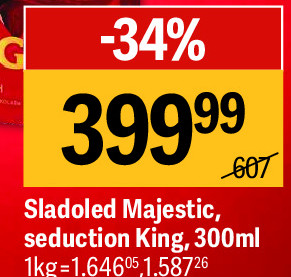 Sladoled Majestic, seduction King, 300ml