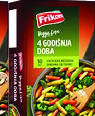 Povrće 4 godišnja doba, Gurman mix, 400g