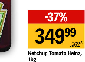 Ketchup Tomato Heinz, 1kg