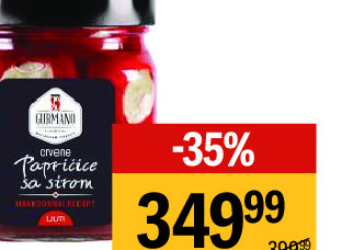Paprika sa sirom Crvena Gurmano, 290g