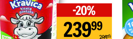 Kisela pavlaka 20%mm Moja Kravica, 700g