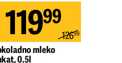 Čokoladno mleko Dukat, 0.5l