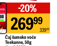 Čaj šumsko voće Teekanne, 50g